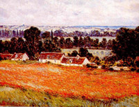 Fields of poppies, giverny