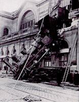 La gare montparnasse, 1895