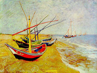 Barche sulla spiaggia