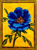 Blume blau