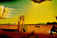 La femme nue dans le desert, 1948